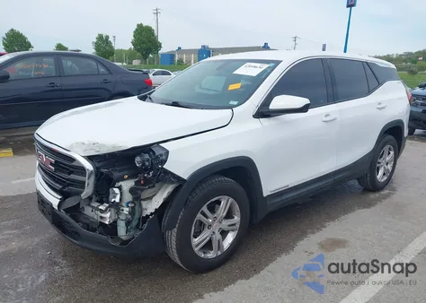 2018 GMC Terrain Sle из США, поврежденный, VIN 3GKALMEV9JL342580